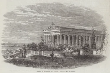 Interieur van Sebastopol, het theater